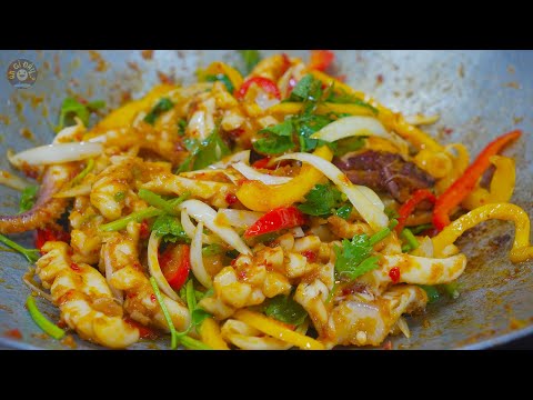 Tự Làm Sốt Sa Tế Tại Nhà Để Có Món Mực Xào Giòn Ngon Thơm Nức Mũi