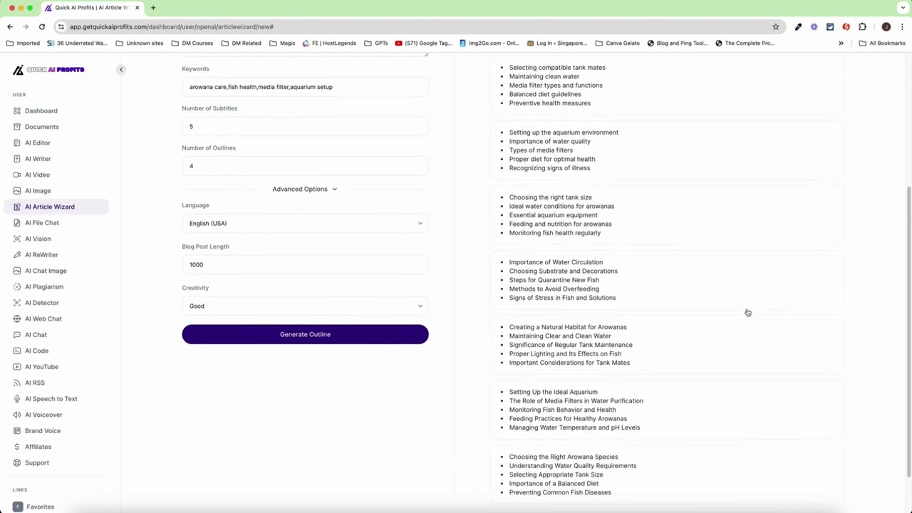 AI Article Wizard