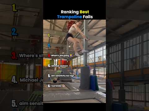 Ranking Best Trampoline Fails 😭