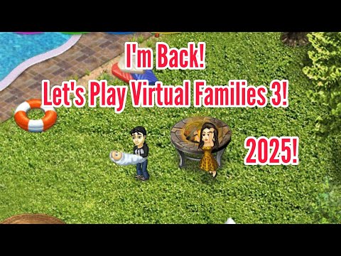 I'm Back! Let's Play Virtual Families 3! | Happy 2025! | Just Gaming | Part 40 - YouTube
