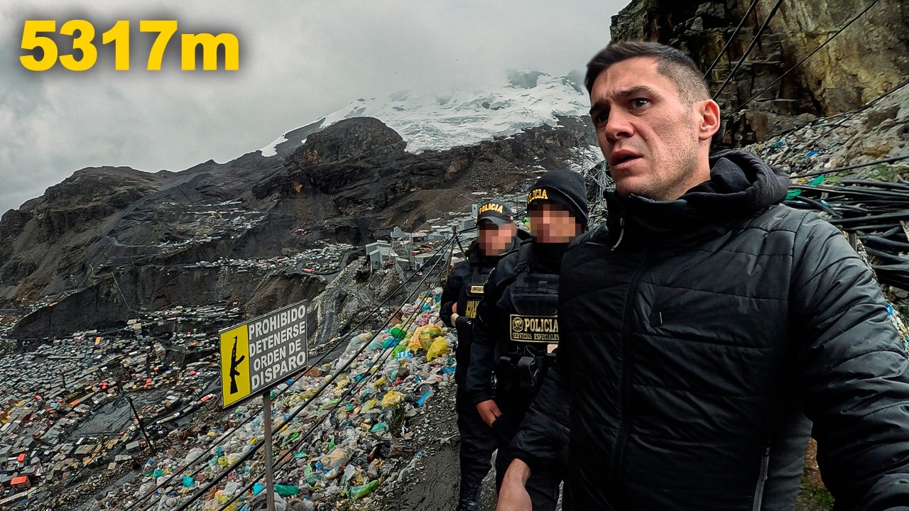 IF YOU STOP HERE, THEY K1LL YOU - THE MOST INHUMANE PLACE IN THE WORLD (La Rinconada) 🇵🇪