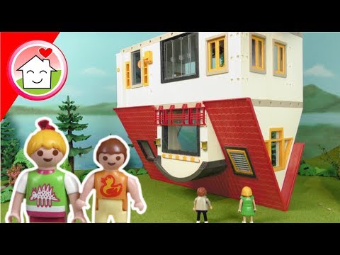 Playmobil Film deutsch - Das Haus auf dem Kopf - Familie Hauser Spielzeug Video für Kinder