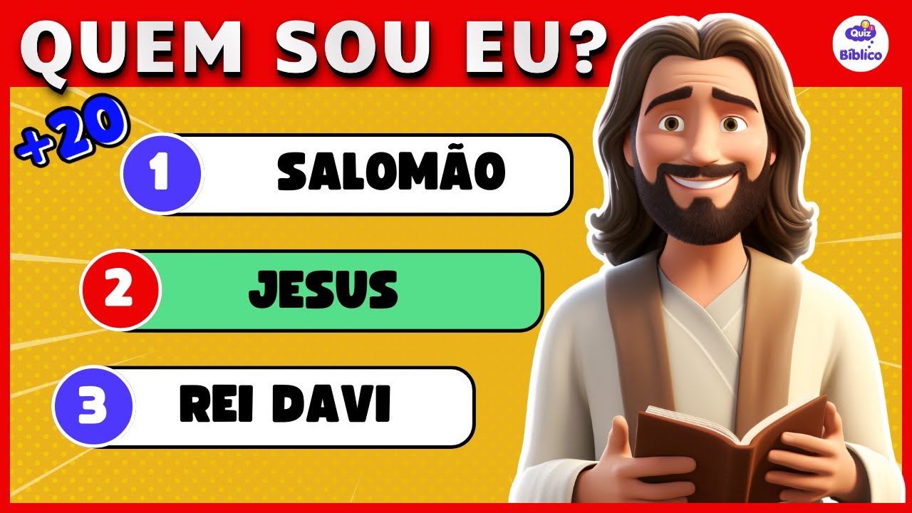 PERGUNTAS BÍBLICAS QUE TODO CRISTÃO DEVERIA SABER |  QUIZ BÍBLICO #2