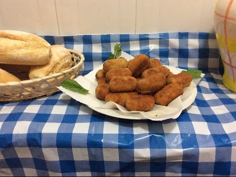 CROQUETAS DE PUCHERO - Receta de cocina Española.