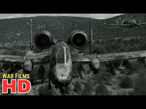 A-10 Warthogs Take on a Skynet Hunter Killer - Terminator Salvation