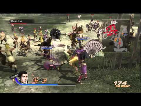 Shu Story Mode Stage 1-2 (1) Yellow Turban Rebellion - Part 2 Dynasty Warriors 7 HD