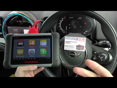Mini Check Engine Reset With AUTEL MK808 Countryman Hatch Clubman Paceman Convertible Coupe