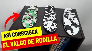 Como las plantillas ortopédicas corrigen el VALGO de rodilla 🦵👣