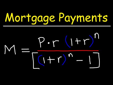 How To Calculate Your Monthly Mortgage Payment Given The Principal, Interest Rate, & Loan Period Video