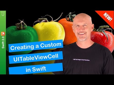 Creating a Custom UITableViewCell in Swift 2.0