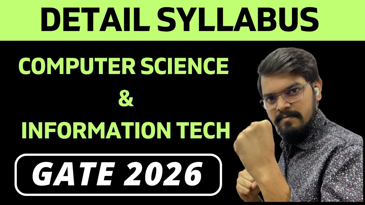 Engineering Mathematics| Detail Syllabus | COMPUTER SCIENCE & INFORMATION TECHNOLOGY| CS | GATE 2026