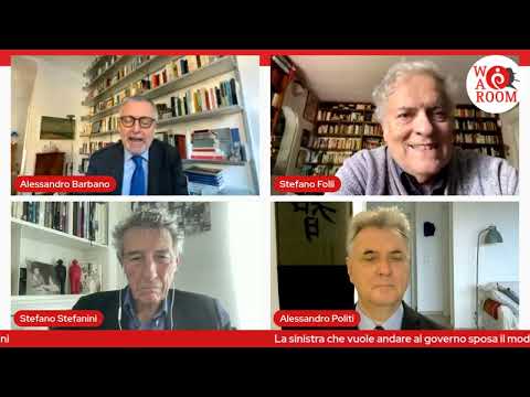 War Room - Alessandro Barbano in conversation with Stefano Folli, Alessandro Politi, and Stefano ...