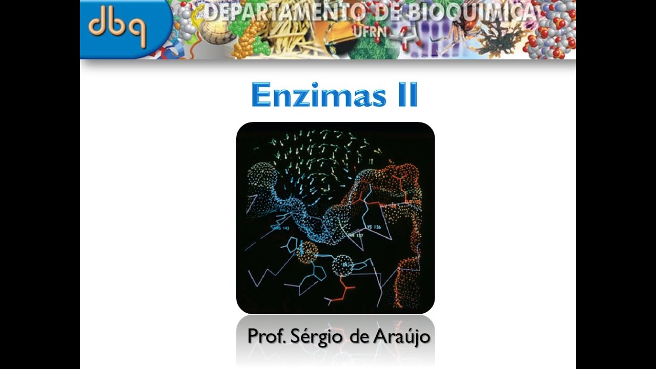 Curso de Bioquímica: Estrutura e função das Enzimas (Parte II)