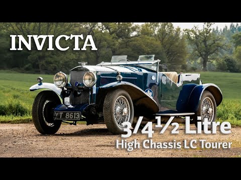 Thumbnail for 1927 Invicta 3 4½ Litre High Chassis LC Tourer by Invicta (car)