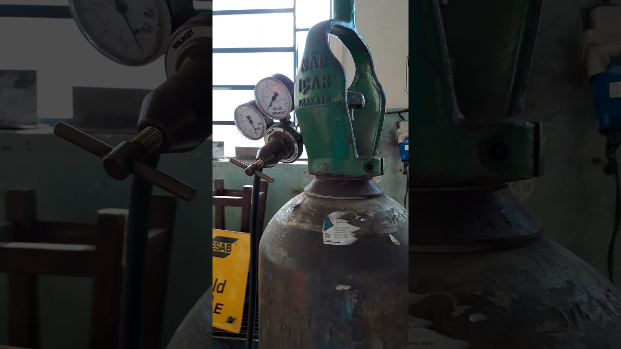 Solda MIG - Como manusear com segurança o Regulador de Pressão