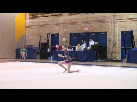 Diana Noskova Clubs Novice 2013 Jusco Invitational