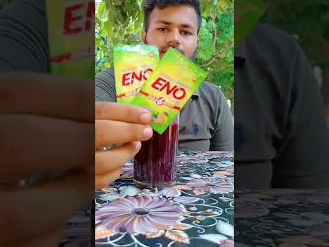 Eno Volcano 🌋🌋 | science experiment at home #shorts #ytshorts#volcano