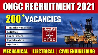ONGC Recruitment 2021 | ONGC Vacancy 2021 | ONGC Mumbai Vacancy | ONGC Syllabus Books salary | ONGC