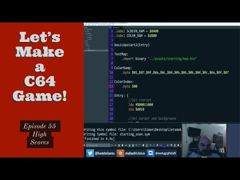 Lets Make a Commodore 64 Game - Episode 55 - 31/10/2020