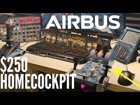 I Turned My Desk Into AN AIRBUS A320 Under $1000