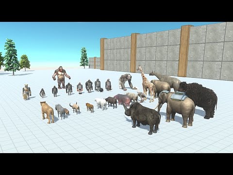 Mutant Primates VS Mammals  - Animal Revolt Battle Simulator