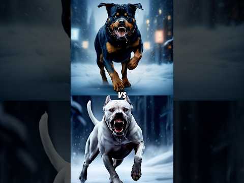 Battle of the Strongest Dogs Cane Corso, Dogo Argentino, and Kangal - in a Ghosted Icy City