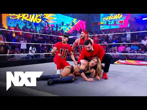 Fallon Henley Turns On Thea Hail At NXT Spring Breakin’ Week 2 On 4/30