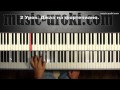 Урок 2. Джаз на фортепиано. Piano jazz tutorial. 