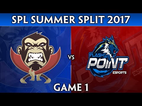 SMITE Pro League Summer Split 2017 (NA) - Monkey Madness vs. Flash Point (Game 1)