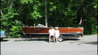 preview picture of video '1954 Chris Craft 22U- American Girl'