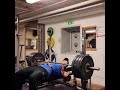 dead bench press with close grip 160kg 7 reps 3 sets, new record, going for single on 200kg