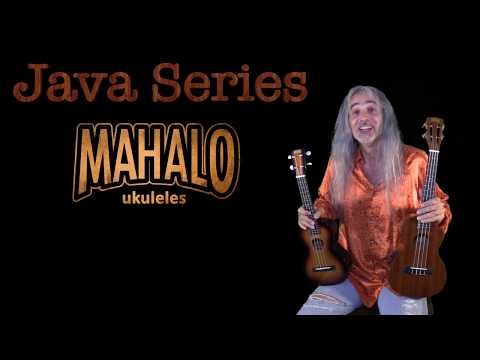 Mahalo MJ2-TBR Java Series Concert Ukulele-Trans Brown image 4