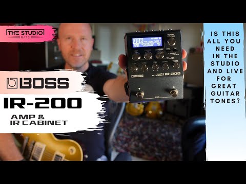 BOSS IR-200 - All Your Guitar Tones For Live And Studio