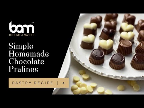 A simple recipe for homemade chocolate pralines 🍫