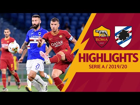 DOPPIETTA DI EDIN DZEKO! | Roma 2-1 Sampdoria | Serie A Highlights 2019-20