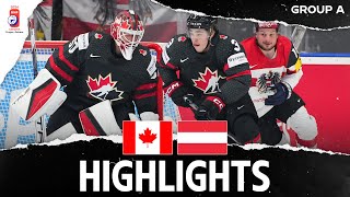 Хоккей Highlights: Canada vs Austria | 2024 #MensWorlds