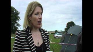 Clare Teal and Grant Windsor interview Burton Agnes Jazz Fes