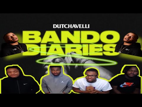 Dutchavelli - Bando Diaries (Remix) [feat. OneFour, Kekra, Noizy & DIVINE] REACTION