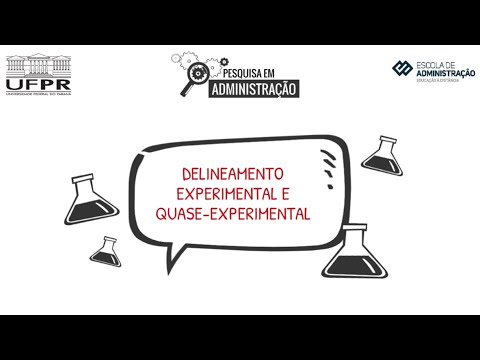 VIDEOAULA23: Delineamento experimental e quase experimental