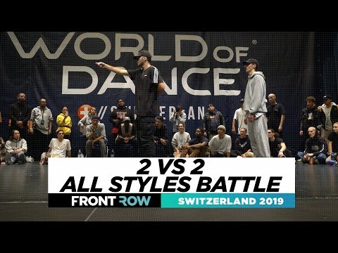 Battle 2v2 | All Styles | FRONTROW | World of Dance Switzerland 2019 | #WODSWZ19