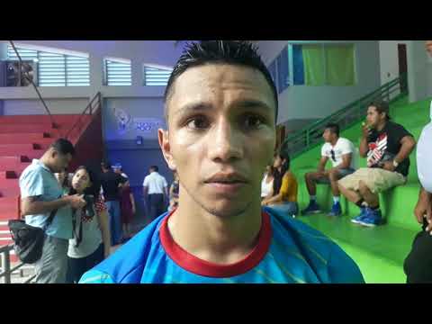 Bryon Rojas lució todas sus condiciones para noquear a Daniel Mendoza