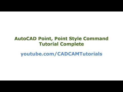 AutoCAD Tutorial Circle Command 3 Point 2 Point Tan Tan Radius Tangent Circles