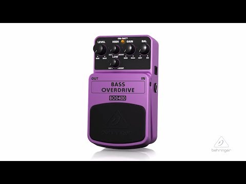 Behringer BOD400 Bass Overdrive Pedal | Sweetwater