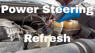 How To Refresh Your Power Steering Fluid - easy and painless fluid change