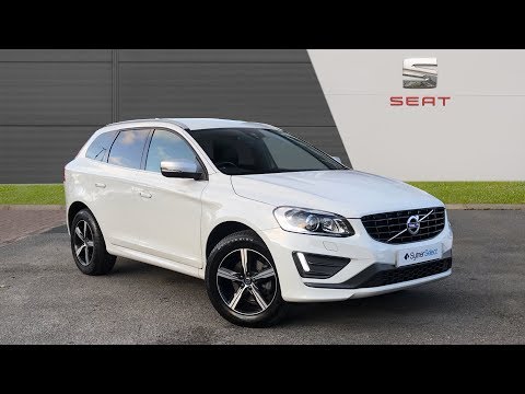 MC17FWH VOLVO XC60 D5 R-DESIGN LUX NAV AWD WHITE 2017, Huddersfield Seat