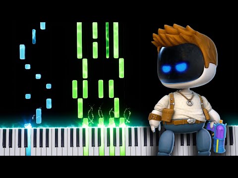 Astro Bot - Drake's BOTune: Piano Tutorial