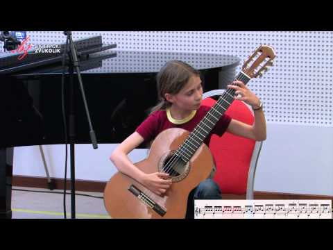 Matteo Carcassi: Etida op. 60, br. 7 - Inon Međugorac, gitara / Bistrički ZVUKOLIK 2014.