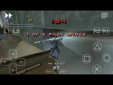 Tony Hank's pro skater 2 #hangar-collect 5 pilot wings