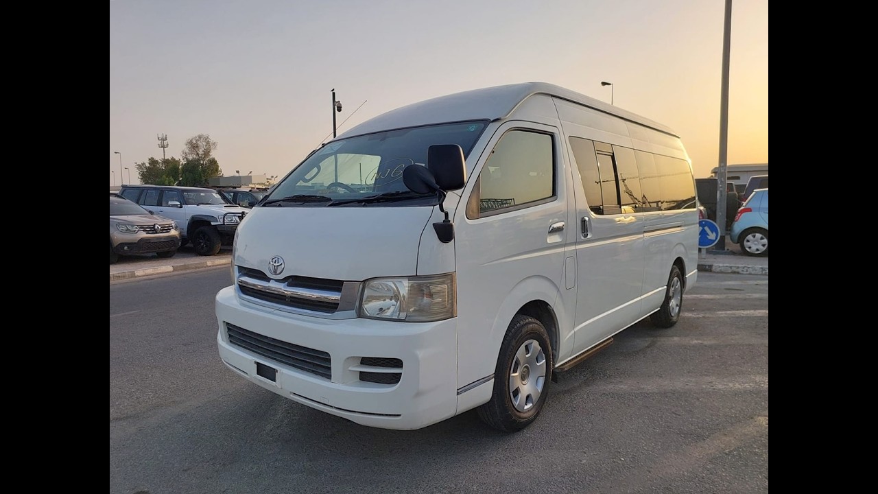 تويوتا هاياس 2006 TOYOTA HIACE VAN RHD PETROL AUTOMATIC 2.7L (PM08454) video