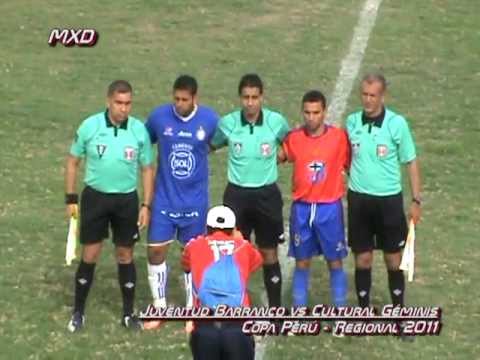 Juv. Barranco (1) vs. (1) Cult. Géminis / Copa Peru Etapa Regional Semifinal ida 2011